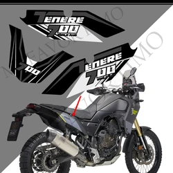 FOR YAMAHA Tenere T700 XTZ 700 T7 Motorcycle Fuel Tank Stickers Pad Decal Set Kit Protector Trunk Luggage 2019 2020 2021