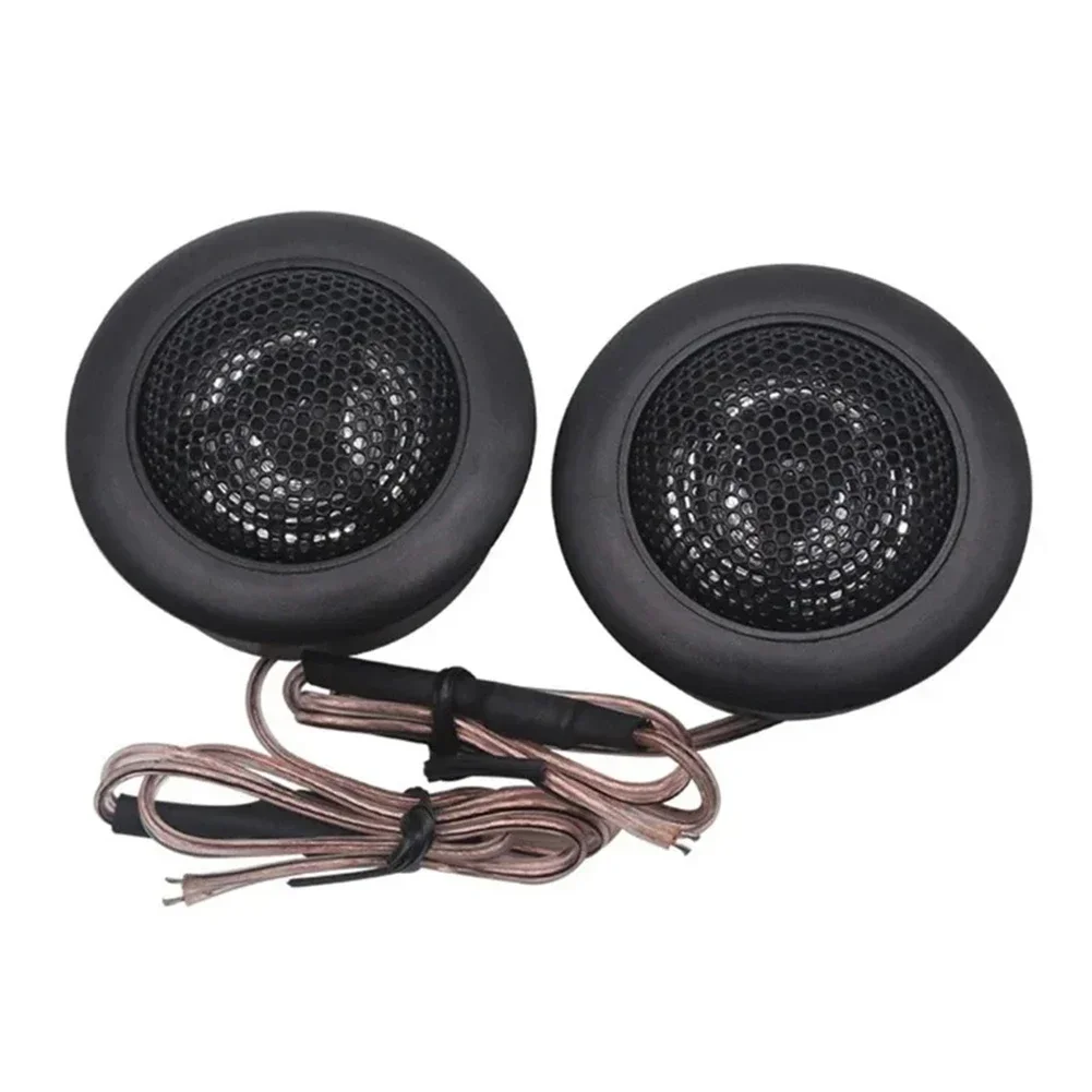2pcs 60mm Car Tweeter 120W Dome Tweeter Car Speakers Loudspeaker Auto Sound Speaker Subwoofer 2KHz-20KHz Dome Tweeters Deliver