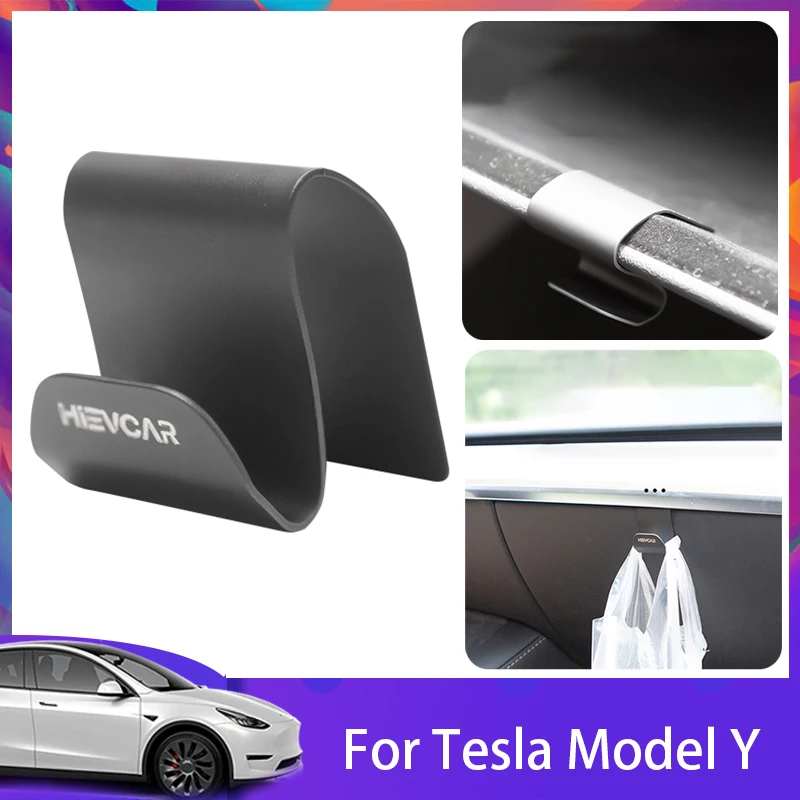 

Glove Box Hook For Tesla Y 2021-2023 Accessories Glove Box Hook Buckle Co-pilot Buckle For Model Y 2023 Accessories