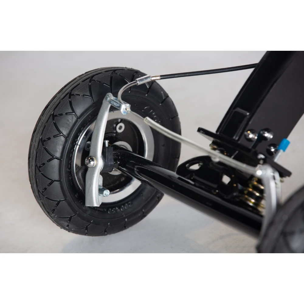 Alloy Frame Foldable Half Bike With Front 20 Inch Wheel Equipped With Rim Brake for Entertainment Fun Bike