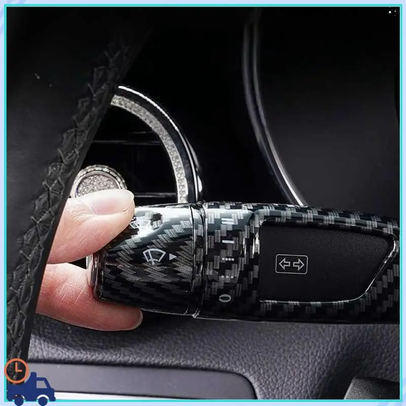 For Mercedes-Benz Vito C200 E-Class GLC GLK GLA CLA Interior Modified Cruise Lever Wiper Shift Lever Decoration Frame