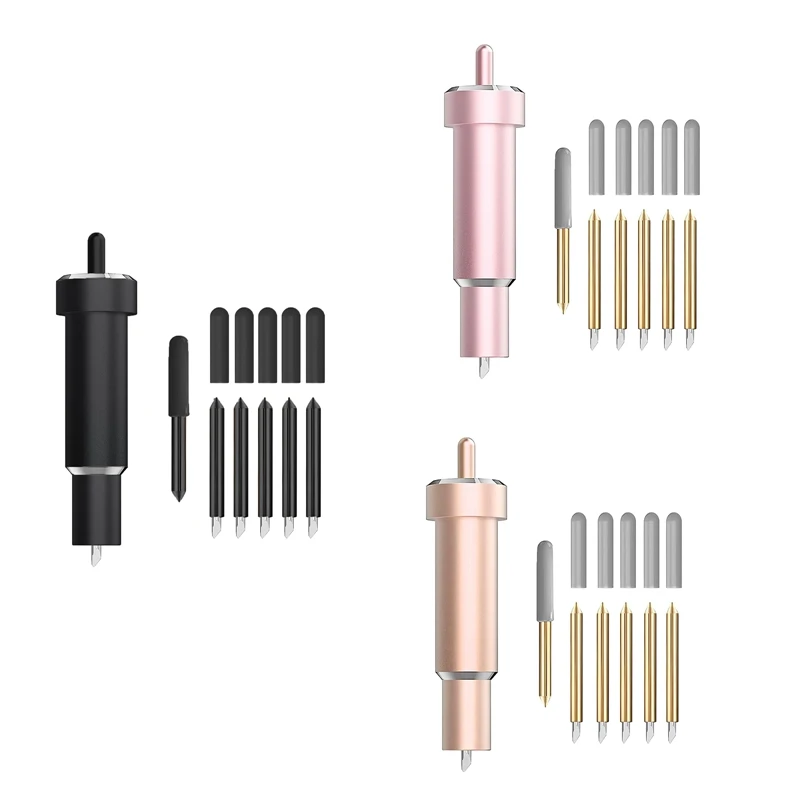 

Deep Cut Blade For Cricut Maker 3/Maker/Explore 3/Air 2/Air/One/Venture,60°Deep Point Blade And Housing