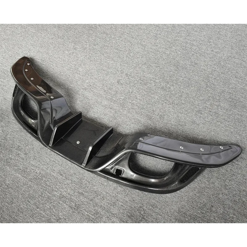 

Carbon Fiber Rear Diffuser Exterior Trim Parts Fit F TYPE