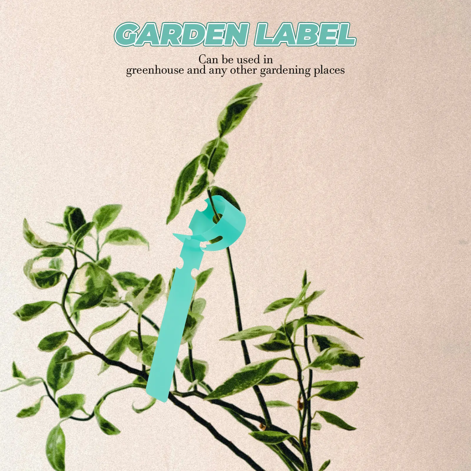 Plant Tags 100 Pack 2 x 20 cm Reusable Double Sided Garden Labels Large Writing Area for Nursery Outdoor