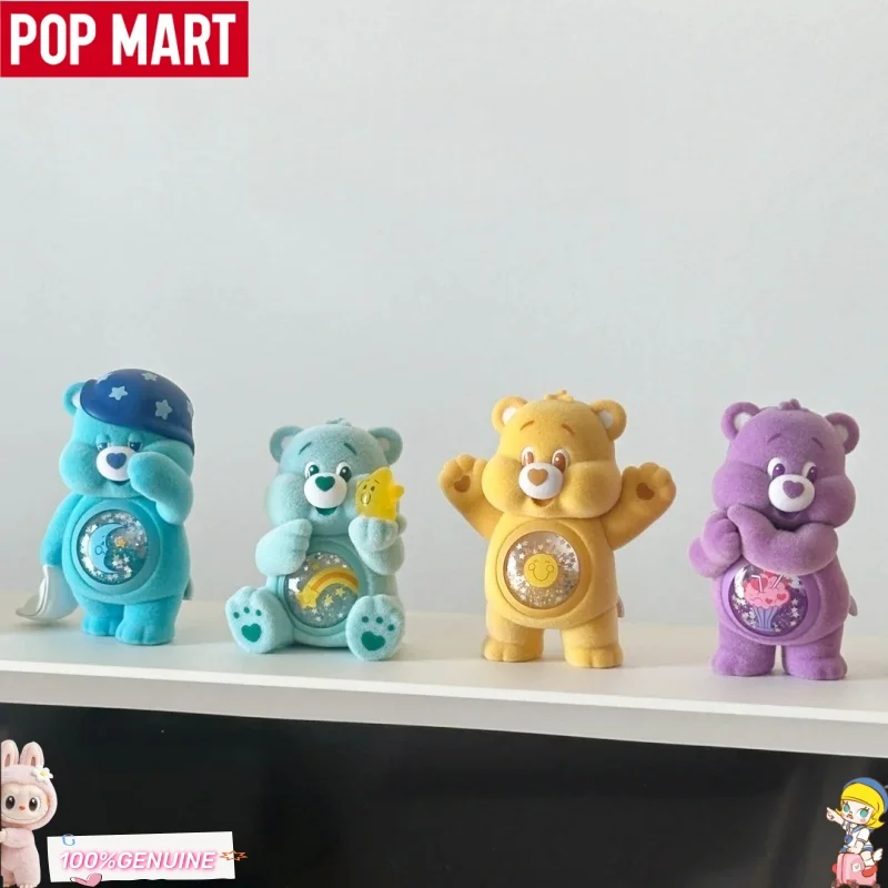 

POPMART Care Bears Colorful Hugs Series Blind Box Toys Kawaii Anime Action Figure Caixa Caja Surprise Mystery Box Holiday Gift