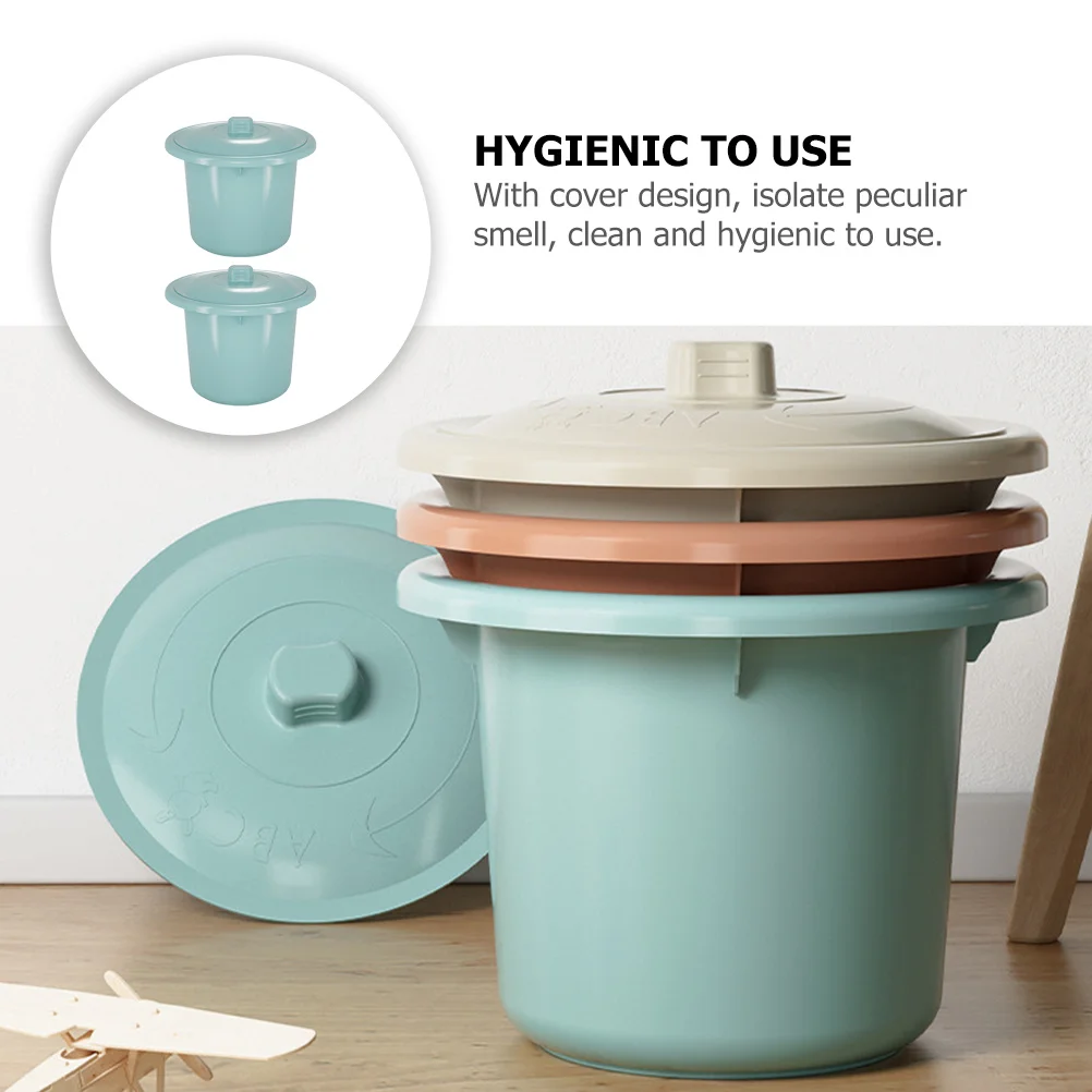 

2 шт. утолщенный писсуар для детей и взрослых, яркий дизайн, стабильный, легкий, удобный для переноски, для кемпинга, путешествий