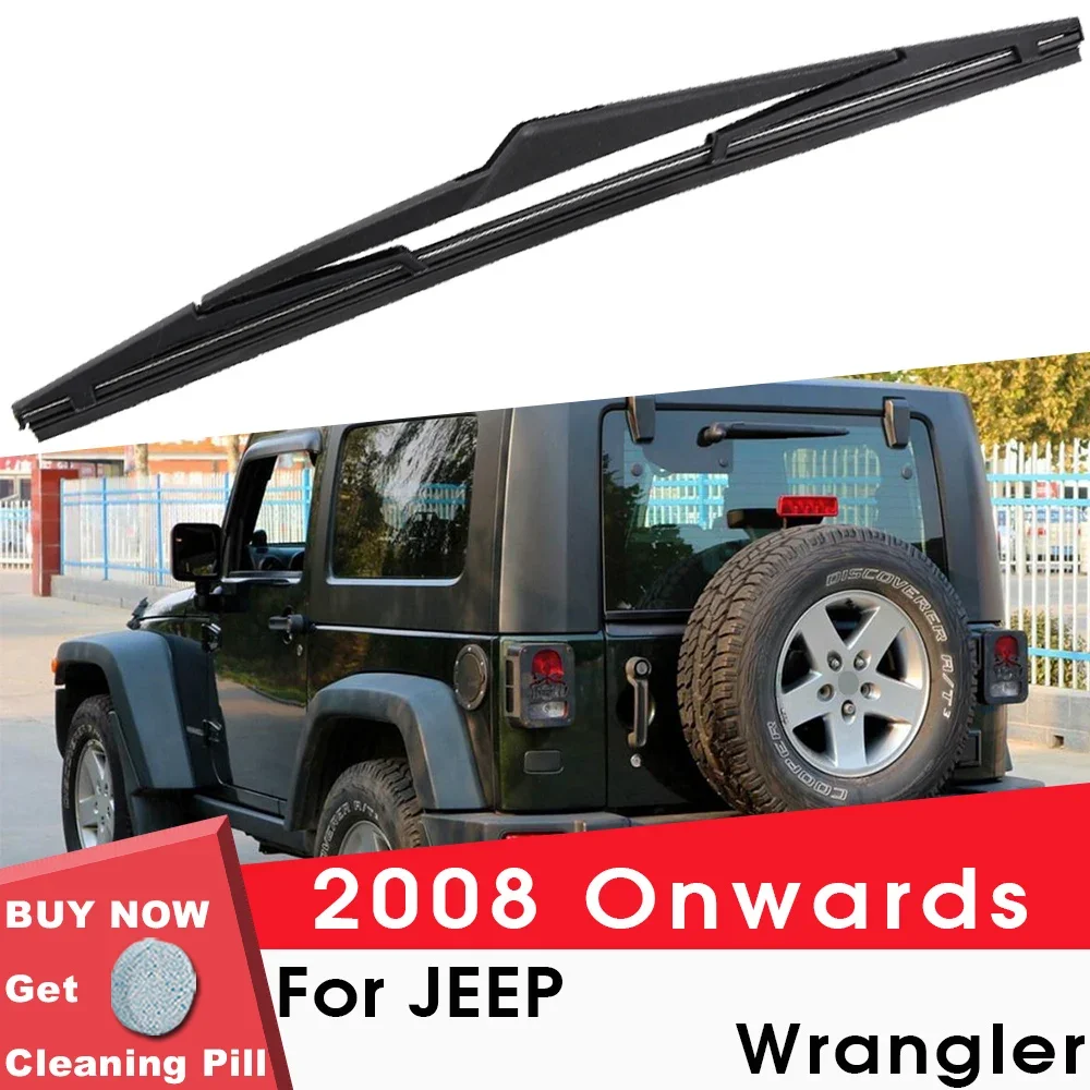 BEMOST Car Rear Windshield wiper Arm Blade Brushes For Jeep Wrangler 2008 Onwards 320MM Hatchback Windscreen Auto Accessories