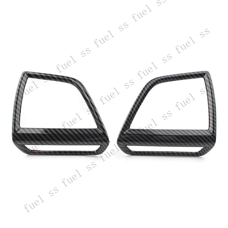 S+ LHD Interior Air Vent Outlet Cover Trim Carbon Fiber For Subaru Forester 2019 20