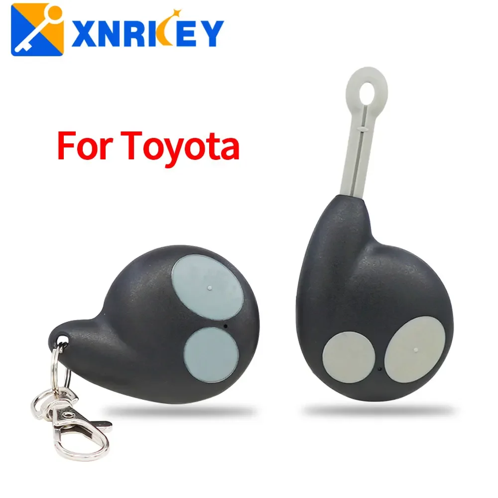 XRNKEY 2BT Smart Remote Control Car Key Shell Case Cover For Toyota Cobra Alarm 7777 1046 3193 For Honda Red/White Key Housing