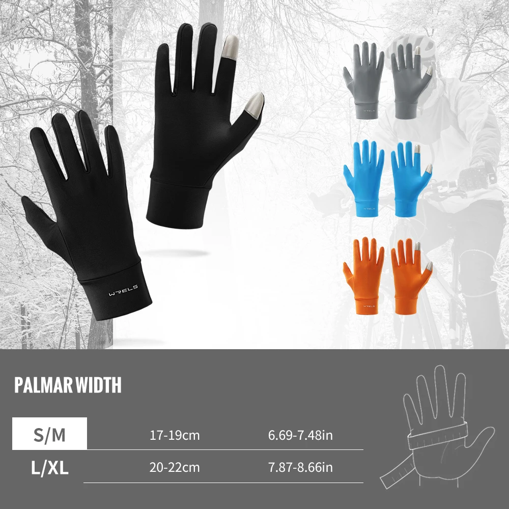 WRELS Winter Sports Gloves For Men and Women Elastic Touch Screen Gloves Cycling Running Compatible Cold-proof and Warm Gloves - view 5