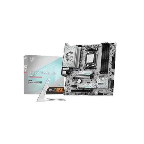 Imagen 2 del producto MSI B850M GAMING PLUS WIFI Micro ATX AMD B850 Socket AM5 Nuevo enchufe de placa base AM5