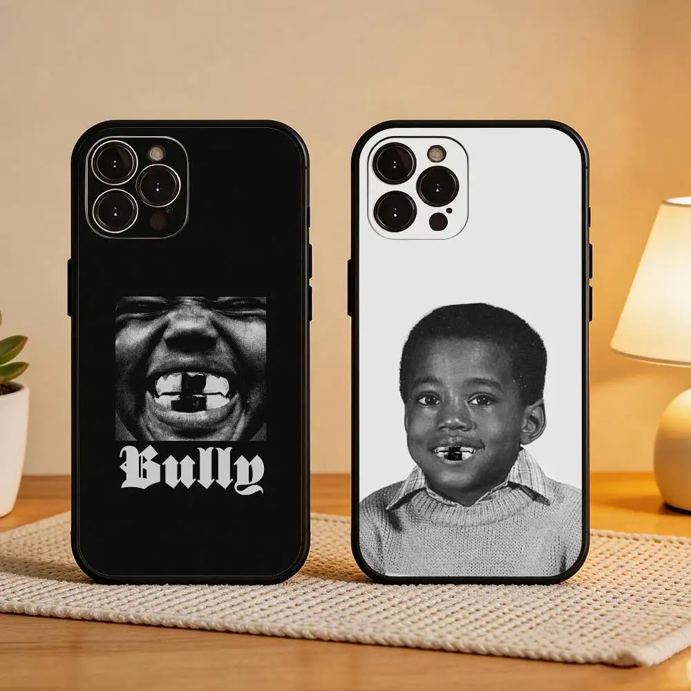 

K-Kanye Y-YE West B-BULLY Phone Case For iPhone17,16,15,14,13,12,Plus,Pro Max, 5G Others Soft Black Cover