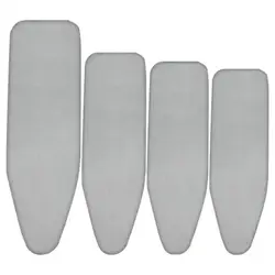 1Pcs Stain Resistant Ironing Board Cover With Elastic Edge Thick Cotton Padding Iron Heat Shield Universal Cloth Cover