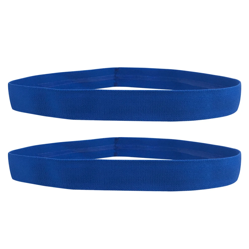 

2 PCS Headband Sports Fitness Bands Sweat Stretch Sweaty Soft Headbands for Women