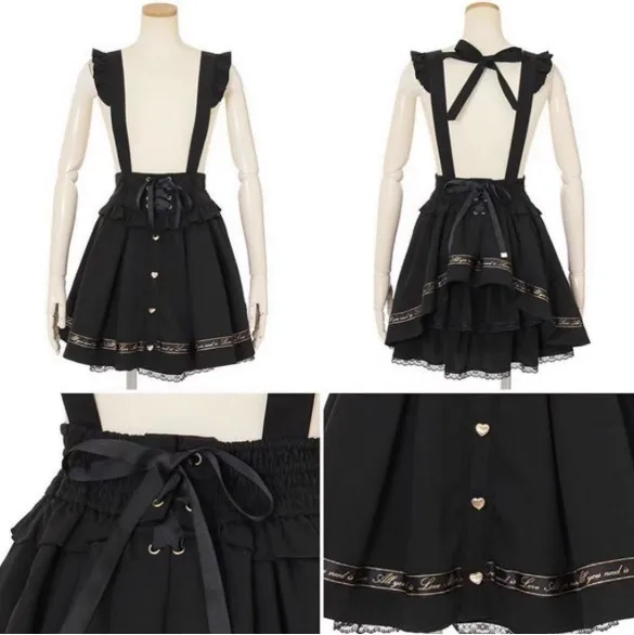 

Liz японский ремешок с надписью Dr Ribbon Knot Lolita Sweet Old Model 4004, модный женский комплект юбки