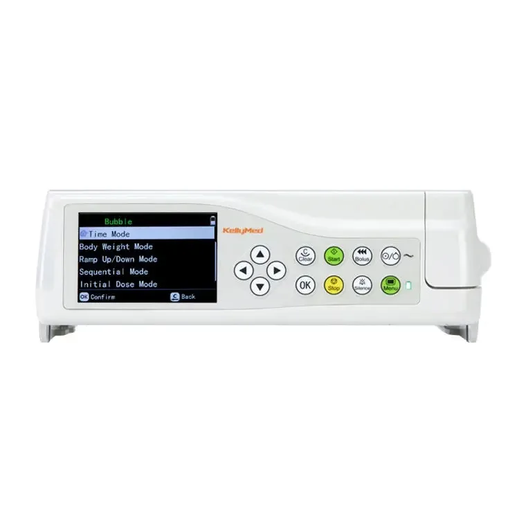 Hospital Human Use Electronic High Precision Automatic Iv Infusion Pump With Screen