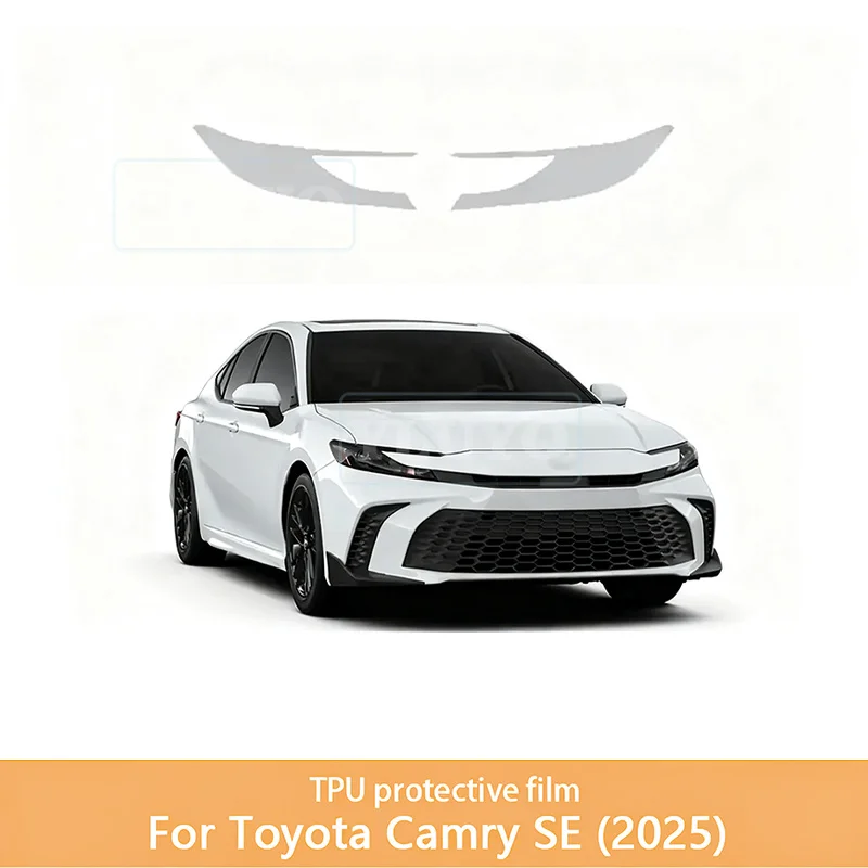 

For Toyota Camry SE 2025 PreCut Headlight Film Paint Protection Film Clear Bra PPF Self-Healing Anti-Scratch Resistant Styling