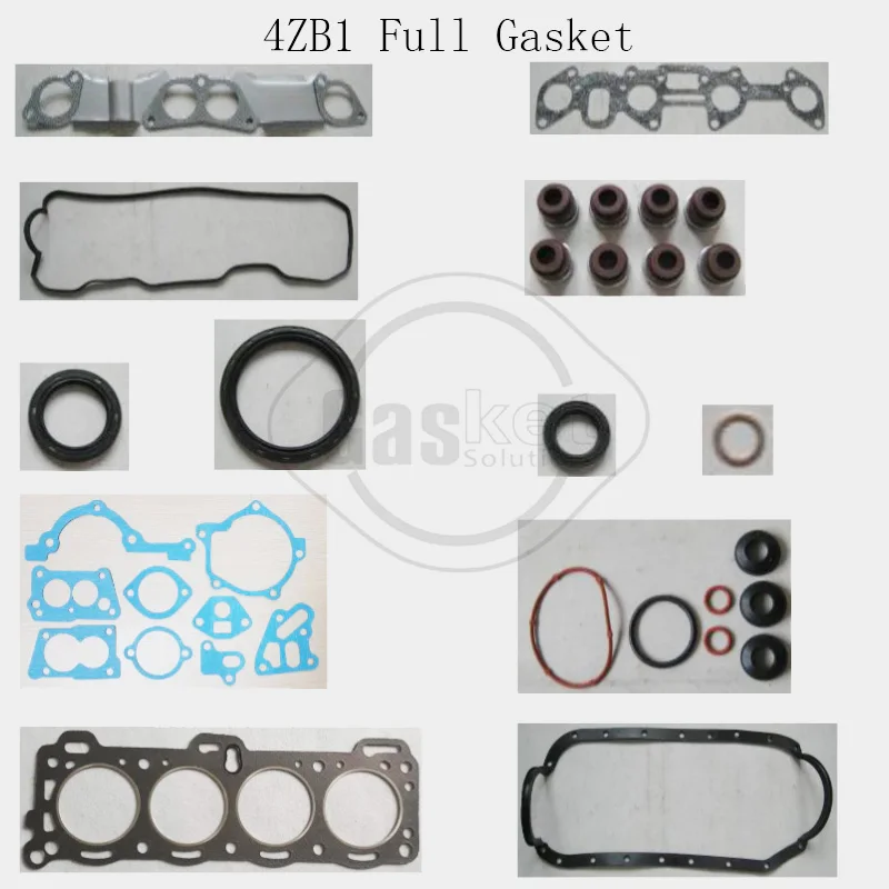 4ZB1 4ZC1 12PE1 DA120 D640 6UZ1 Full Gasket Kit For Isuzu Engine Forklift Tractor Excavator 1878113110 1878135750