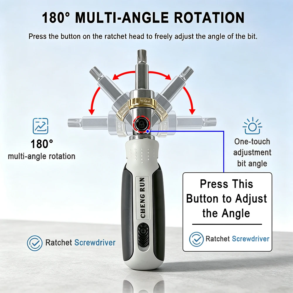 For BMW F650 F700 F750 F800 F850 C400 C650 Multi-function Ratchet Screwdriver Repair Tool Set With 14 Bit Motorcycle Accessories