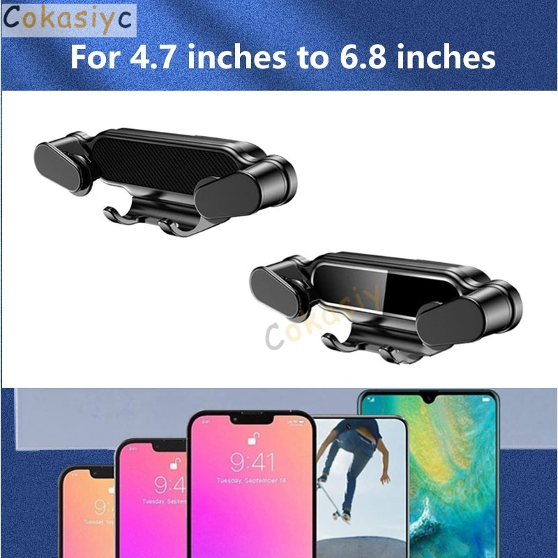 Gravity Car Phone Holder per Porsche Macan Panamera Cayenne Air Vent Clip Mount supporto per cellulare supporto GPS accessori