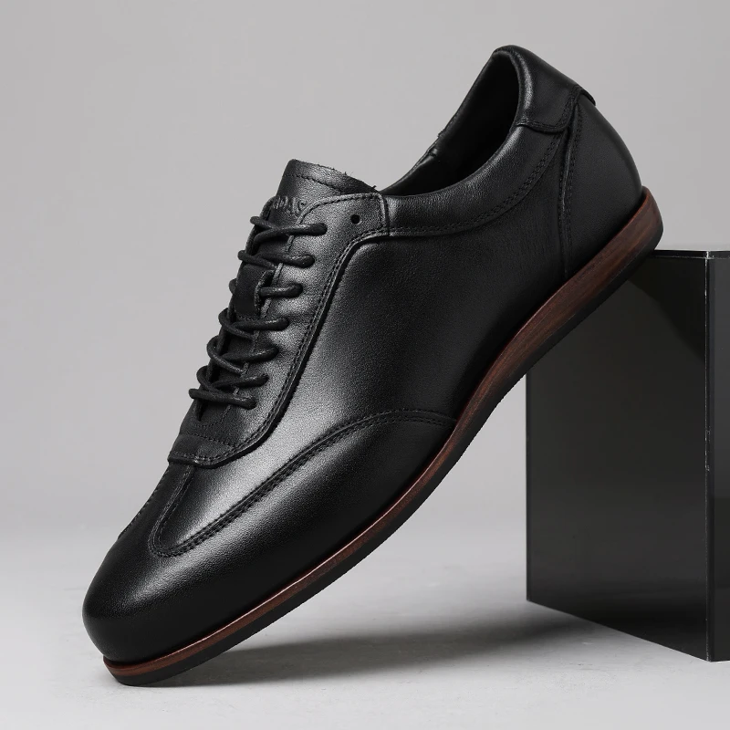 

New low cut driving shoes versatile, classic and trendy lace up casual shoes 250527