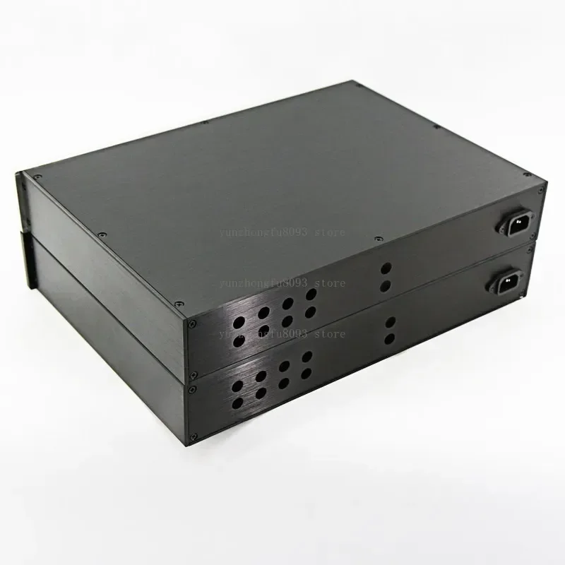 4307 Full Version Preamplifier Chassis, Integrated Amplifier Case, 300mm 350mm Depth Optional for HiFi Audio DIY Projects
