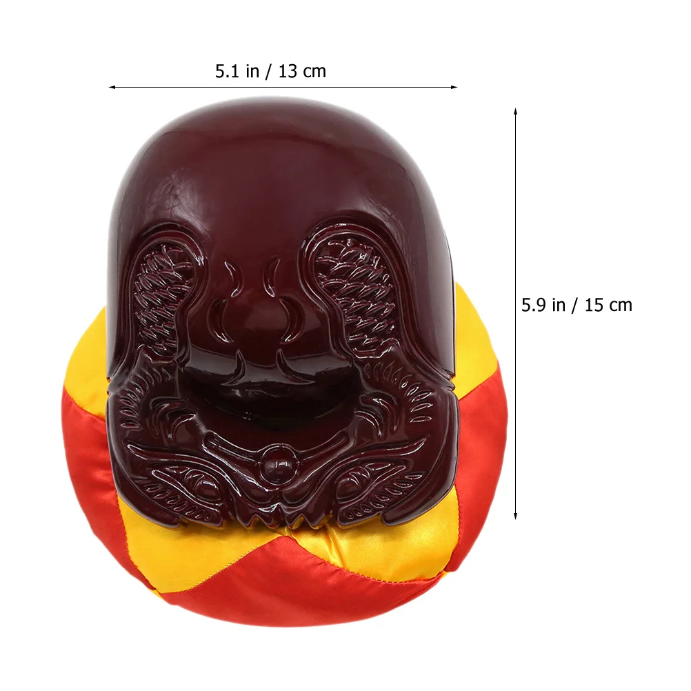 

1Set Woodblock Buddhist Percussion Durable Natural Wooden Fish Instrument for Meditation Temple Music Education