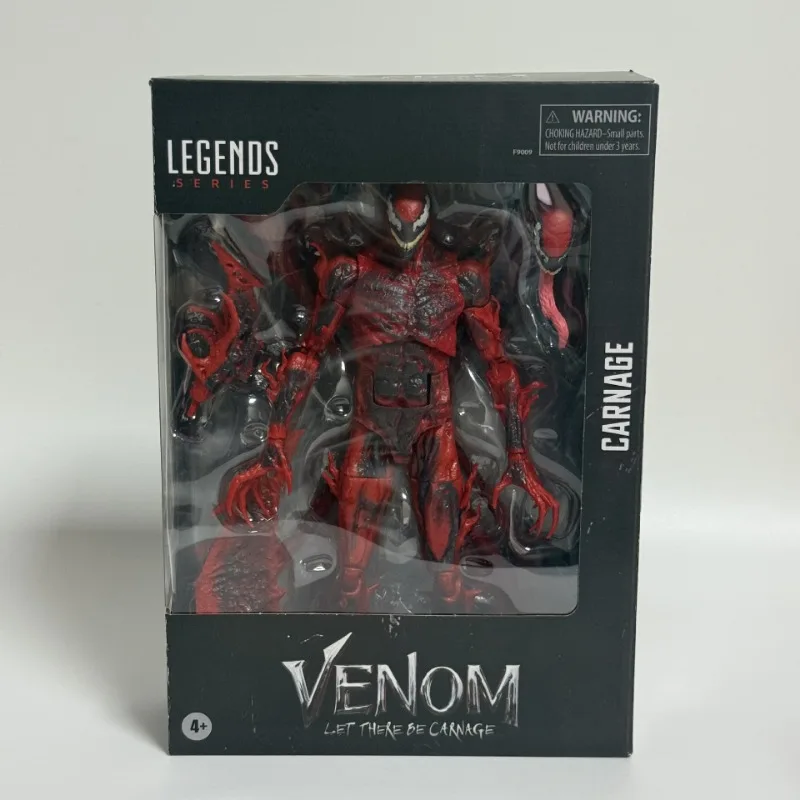

8 Inch Carnage Venom Spider Man Action Figure Model Joint Movable Collectible Toy Boxed
