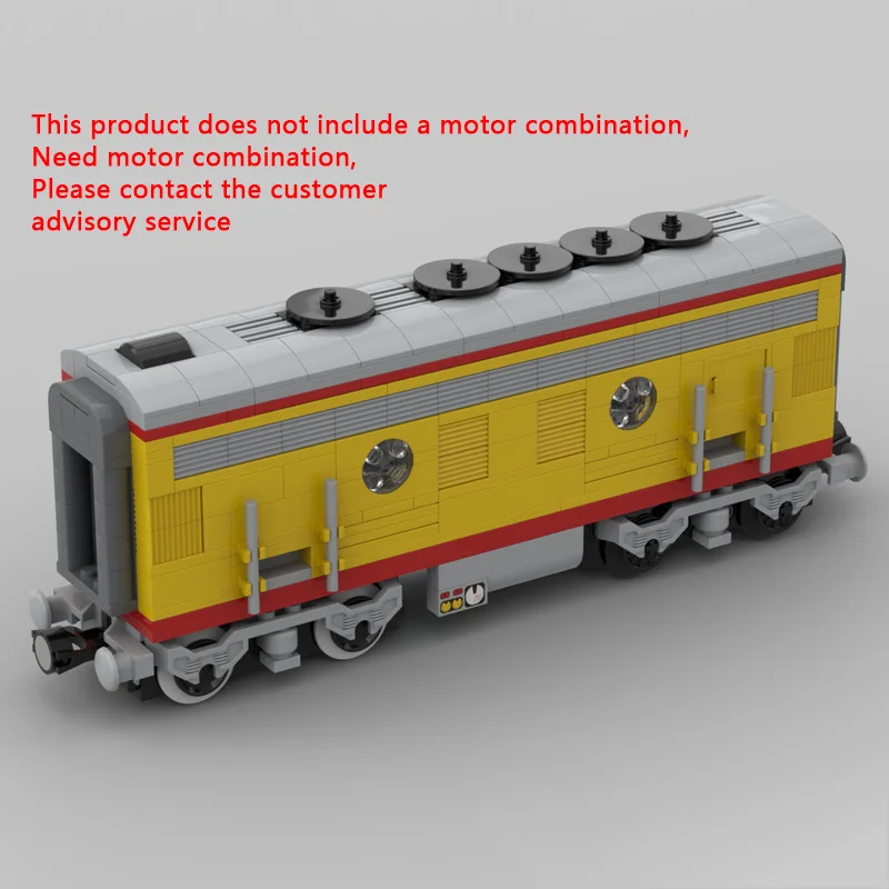 

City Car Model MOC Building Bricks Classic Electric Locomotive Modular Technology Children Holiday Gifts Assemble Toys Suit