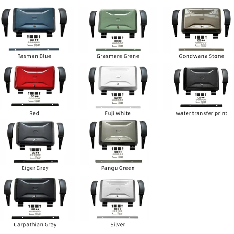 

For Land Rover Defender 90/110/130 ABS Car Storage Box Tools Set Box Side Box High Quality Car Accessories