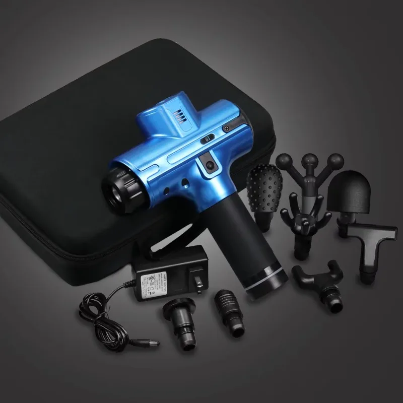 أفضل منتج كهربائي لعام 2021، جهاز تدليك الوجه المحمول عالي التردد، جهاز تدليك لاسلكي LCD لاسترخاء العضلات العميق #5