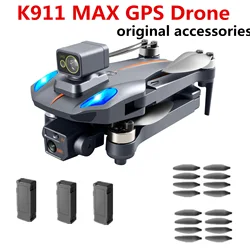 K911 MAX Drone oryginalne akcesoria 7.4V 2500mAh bateria śmigło liść klonu części zamienne do dronów K911 MAX K911 drony