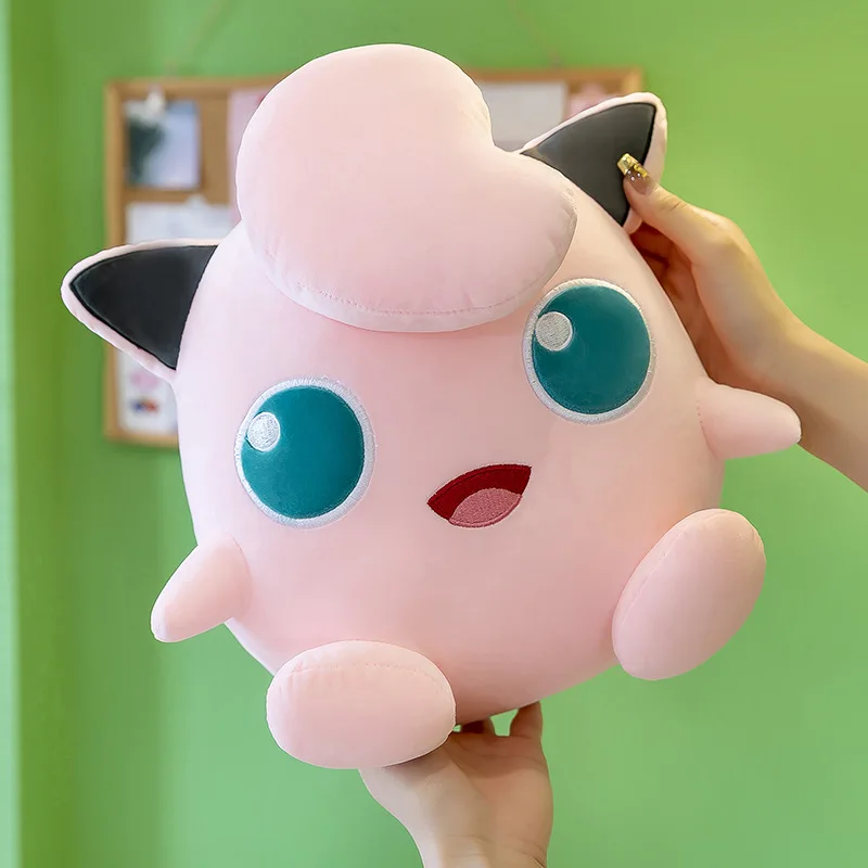 Pokemon Stuffed Jigglypuff Plush Toy 30-65cm Kawaii Large Soft Doll Sleeping Pillow Hug Birthday Party Gifts for Girl Room Decor