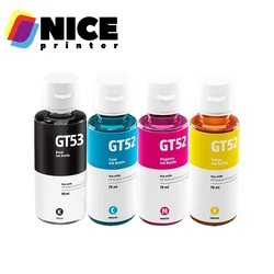 4PCS GT51 GT52 Refill Ink Kit for HP GT5810 5820 Tank 310 311 318 319 410 411 418 510 519 511 516 518 508