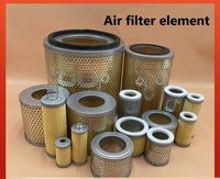 BUSCH BECKER Rietschle Vacuum pump air filter element dust filter air pump intake style filter mesh F002 F004 F003 F005 F006