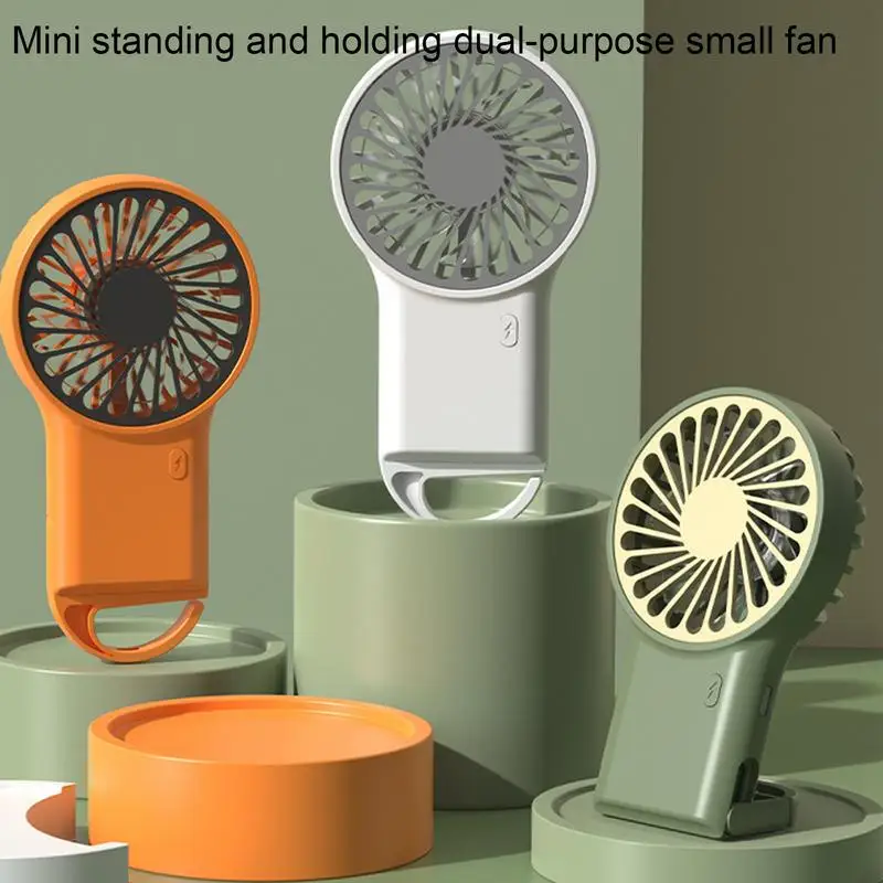 USB Rechargeable Personal Fans Handheld Mini Fan Portable Hand Fan Advanced Heat Dissipation Electric Mini Fan For Home School