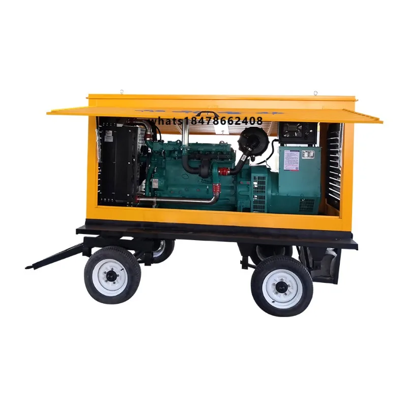 20kw 25kw 30kw 35kw 40kw Home Silent Trailer  Generator with Engine for Sale