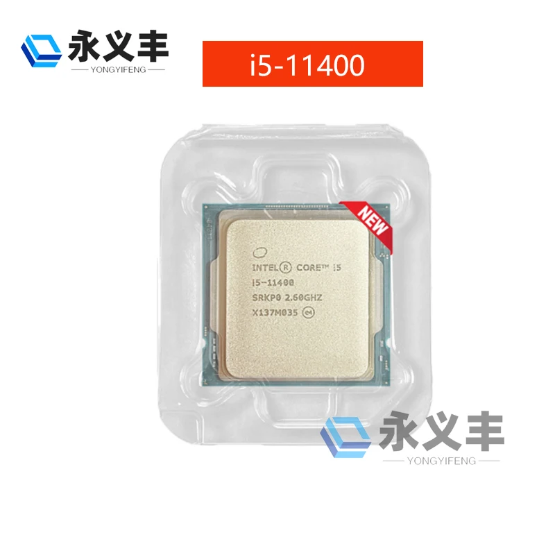 I5-11400 NEW i5 11400  Intel Core 2.6GHz Six-Core Twelve-Threaded CPU Processor L3=12M 65W LGA1200Slot  For