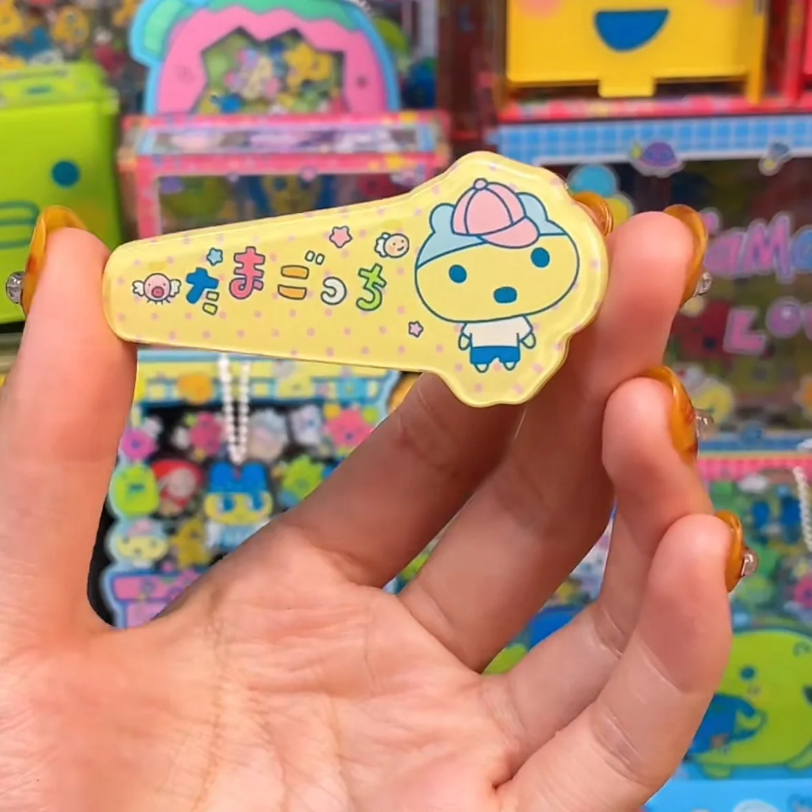 Bandai Tomo Kogezi Printed Hairpin Sweet Student Girl Multi-Purpose Edge-Fringe Decorative Hairpin Surprises Gifts Trendy cute view 3