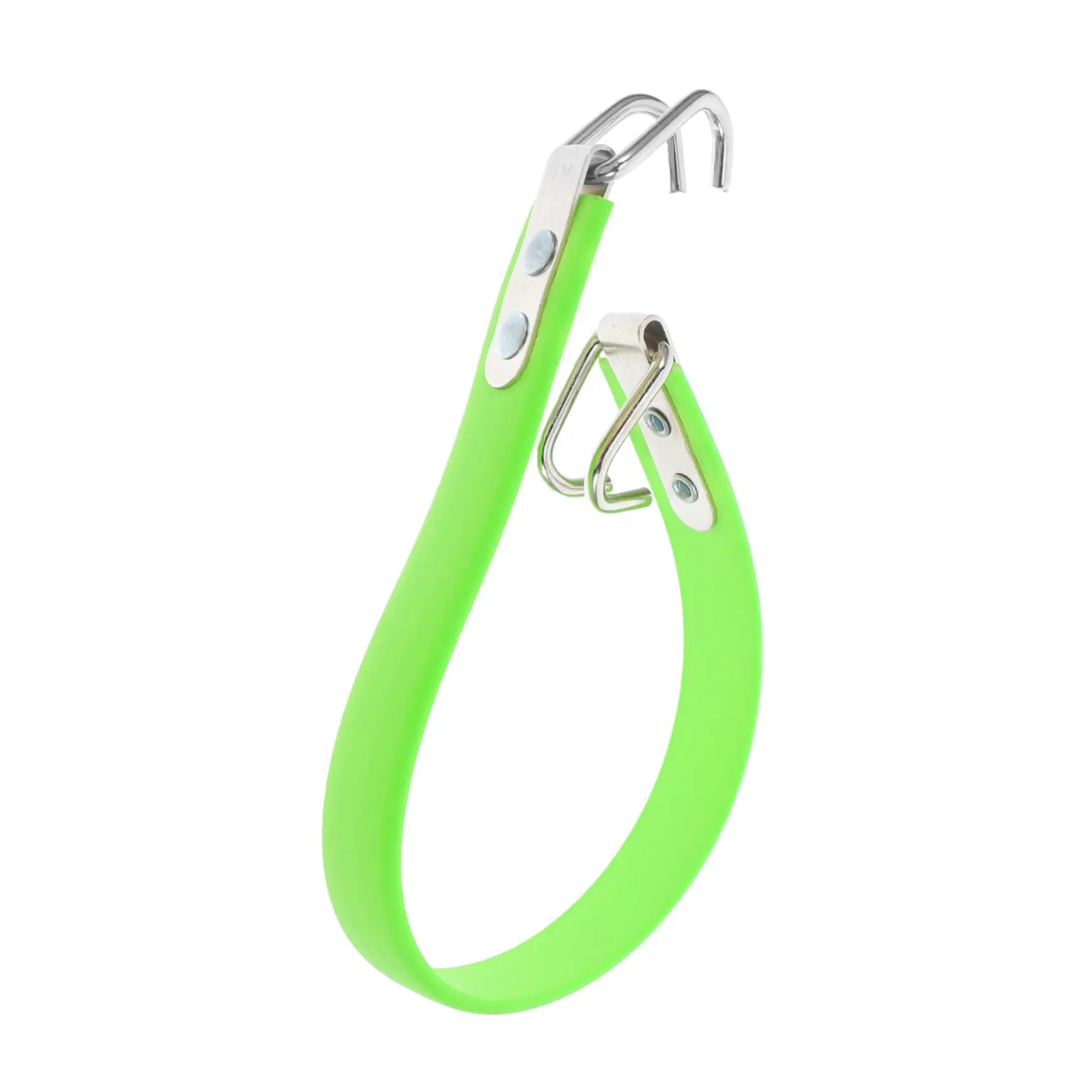 2pcs 14 Inch Black Green PVC Car For Battery Lifting Strap Handle For Auto For Battery Transport Installation Tool
