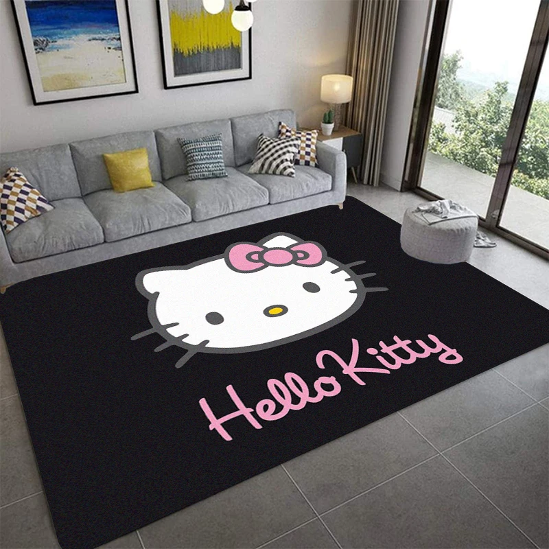 C-Cat Printed Carpet Fashion Yoga Mat Non-Slip Carpet Bedroom Decoration Outdoor Carpet Bedroom Birthday Gift