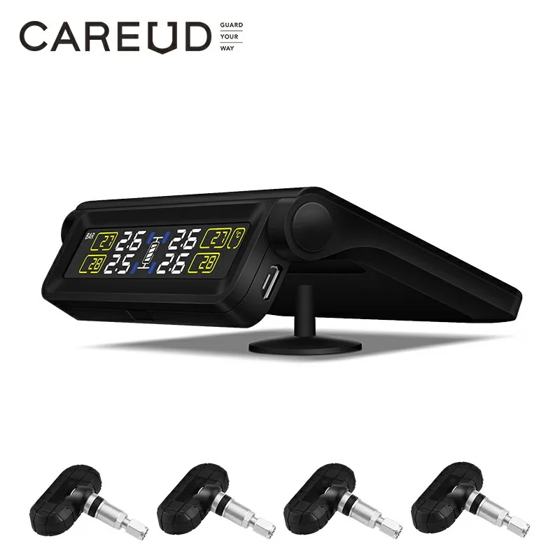 

Factory Solar Tire Pressure Monitoring System Android USB Internal Auto TPMS Sensors