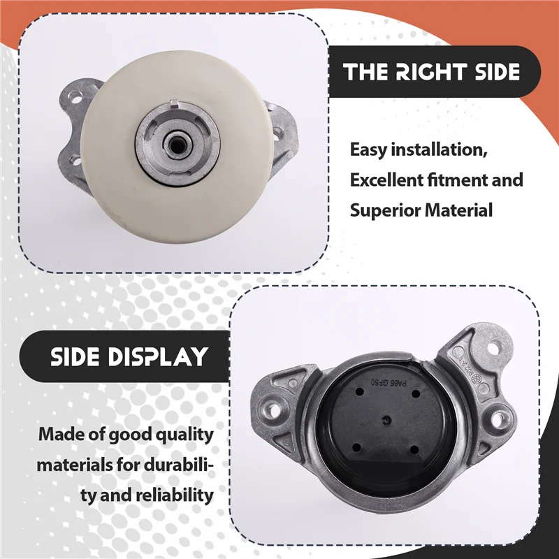 

For Mercedes Benz E200 GLC250 C200 2015-2019 Car Right Engine Mounting Mount Motor Bracket 2052406000 A2052406000