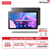 Global Rom Lenovo M10 Plus (3rd Gen) 10.6 inch 2K 60Hz Display Mediatek G80 4GB 128GB Wifi 7700mAh Qitian K10 Pro Android Tablet