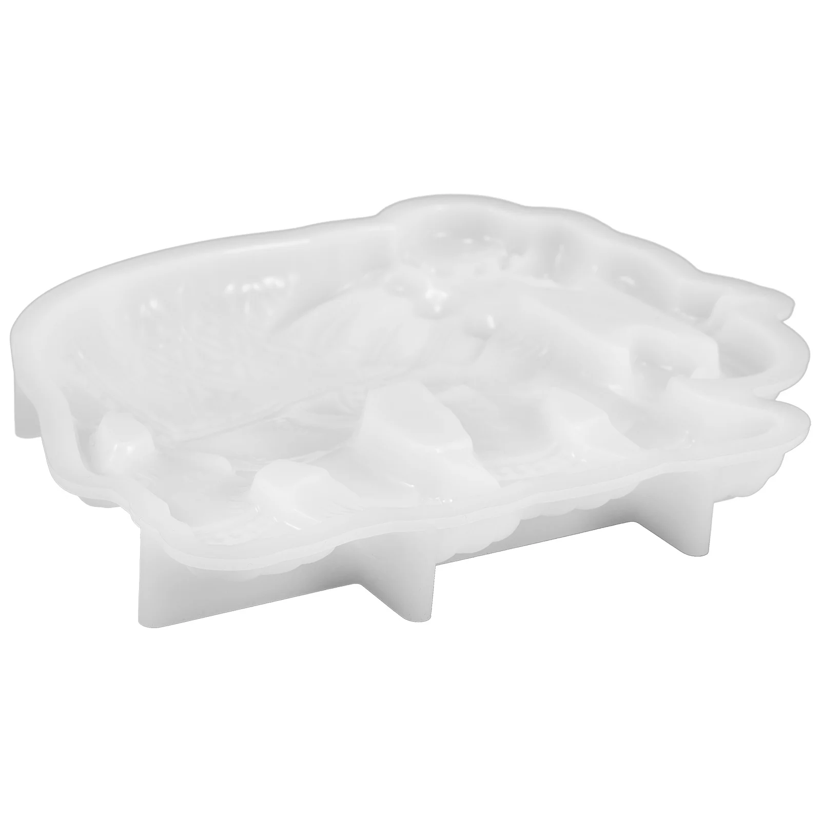 

Elephant Wall Hanging Silicone Mold 3D Design For Resin Clay Plaster Diy Craft Projects Decorative Elephant Casting Tool