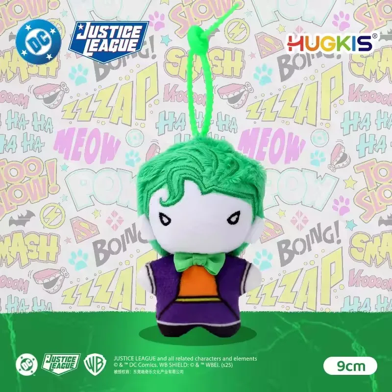 2026 9cm DC Movies Superman Batman Harley Quinn Plush Toy Soft Keychain Creative Cartoon Gift for Christmas Halloween - view 4
