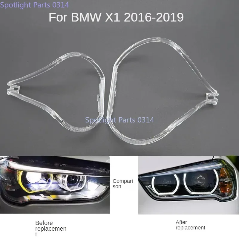 

NEW Angel Eye For BMW X1 F49 2016-2019 DRL Light guide plate Light guide tube Headlight Daytime Running Light Guide