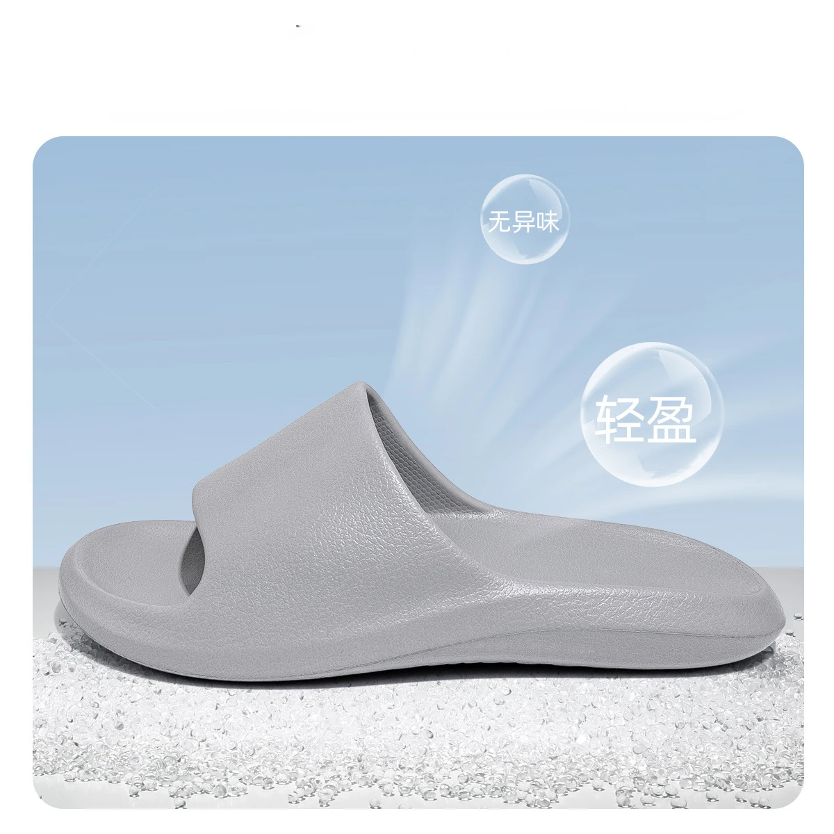 2024 Men Sandals Flip Flops Women Slippers Solid Color Simple Non-Slip Soft Sole Slides Shower Slippers Outdoor Couple Shoes Man