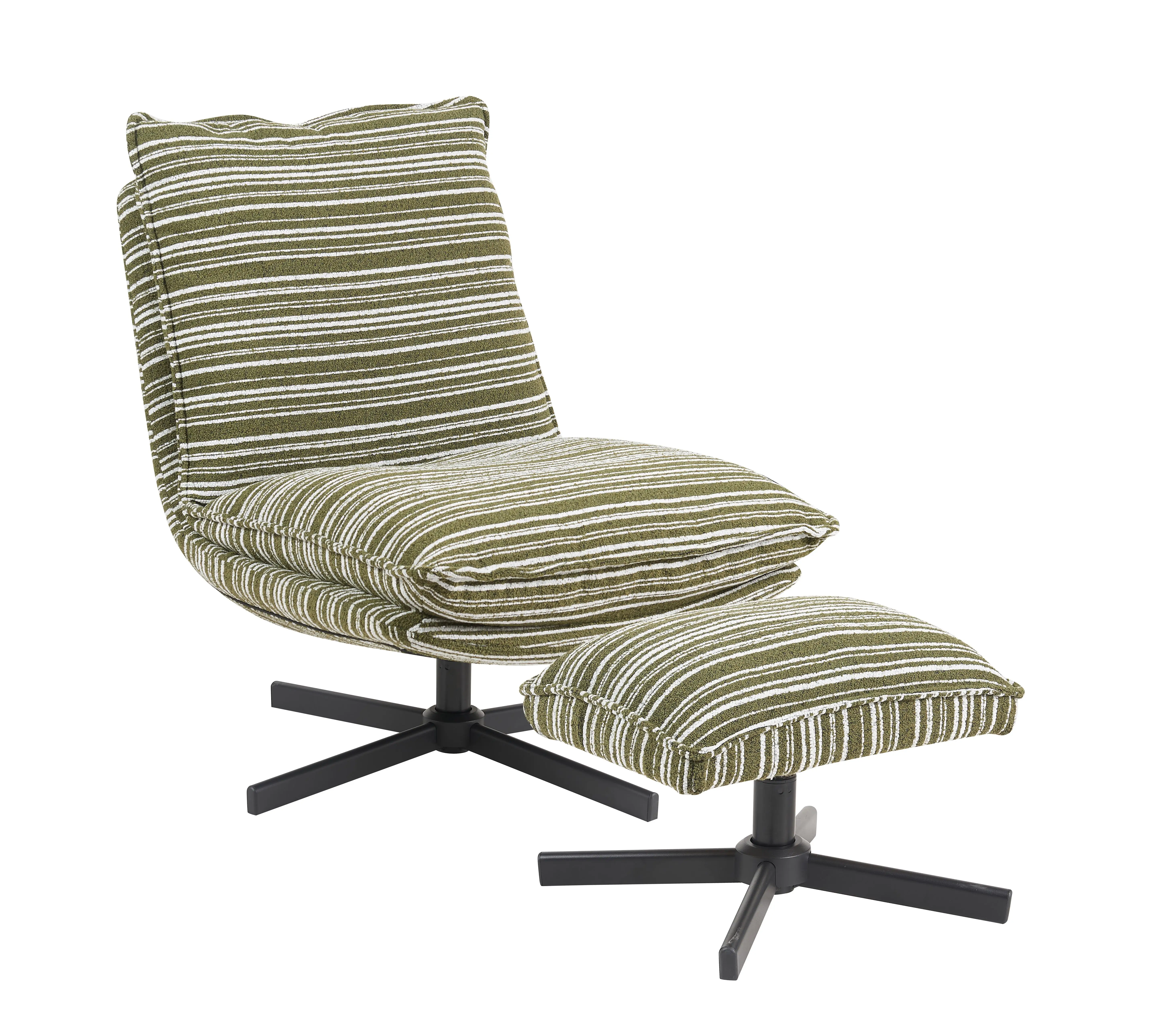 Rotating lazy sofa chair creative designer style comfortable lounge chair suitable for living room balcony