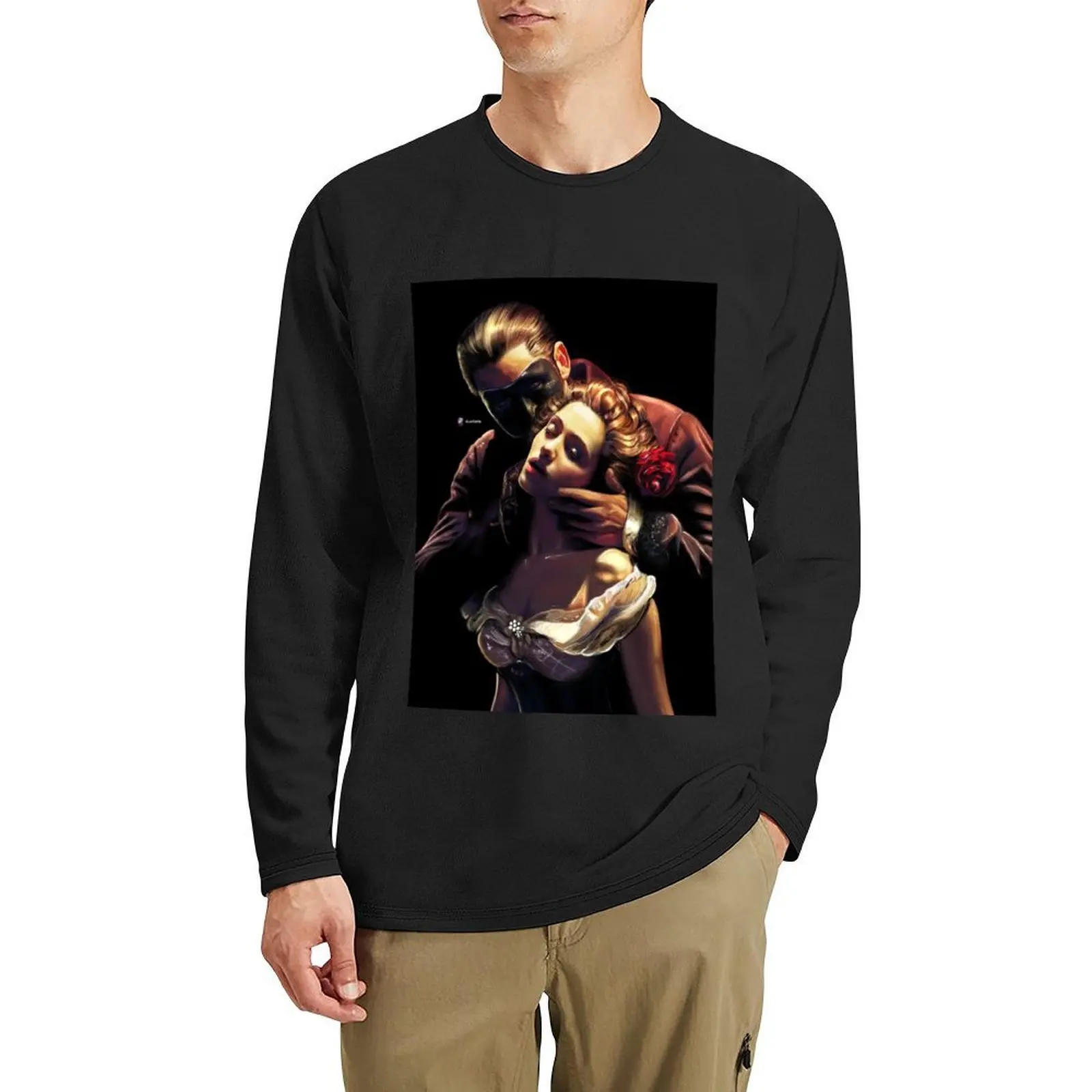 

Phantom of the opera Long T-Shirt t shirt man graphics t shirt sublime t shirt Blouse black shirts for men
